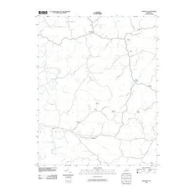 2010 Map of Mackville, 2010 Print