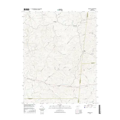 2016 Map of Mackville, 2016 Print