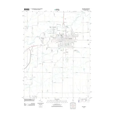 2012 Map of Macomb, 2012 Print
