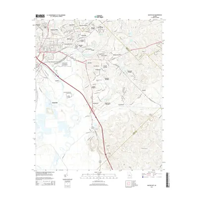 2014 Map of Macon East, 2014 Print