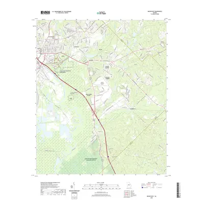 2020 Map of Macon East, 2020 Print