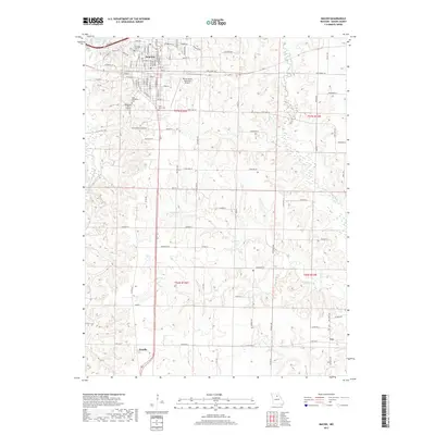 2017 Map of Macon, 2017 Print