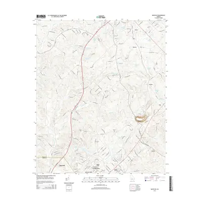 2014 Map of Macon NE, 2014 Print