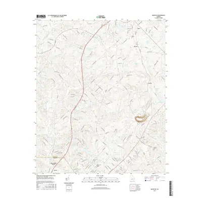 2017 Map of Macon NE, 2017 Print