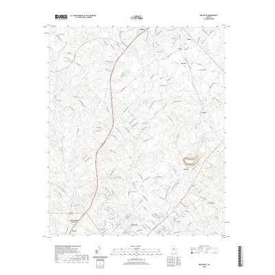 2020 Map of Macon NE, 2020 Print