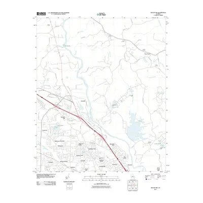 2011 Map of Macon NW, 2011 Print