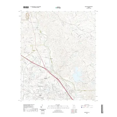 2020 Map of Macon NW, 2020 Print