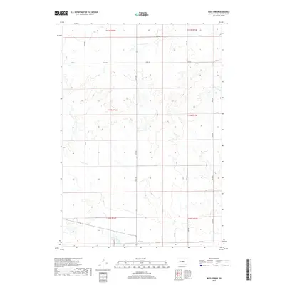 2017 Map of Macs Corner, 2017 Print