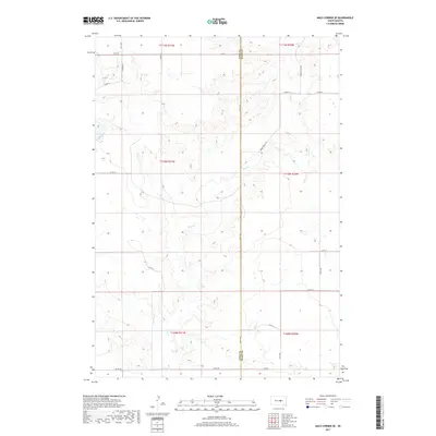 2017 Map of Macs Corner SE, 2017 Print