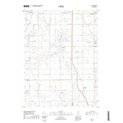 2019 Map of Macy, 2019 Print