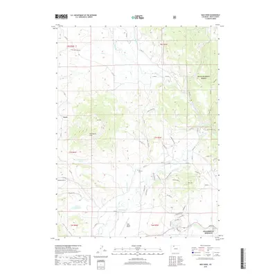 2019 Map of Mad Creek, 2019 Print