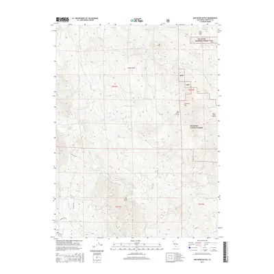 2015 Map of Mad River Buttes, 2015 Print