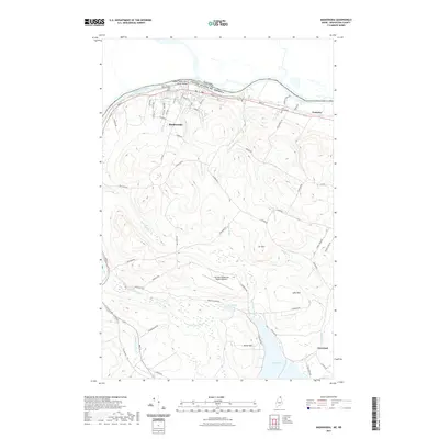 2021 Map of Madawaska, 2021 Print