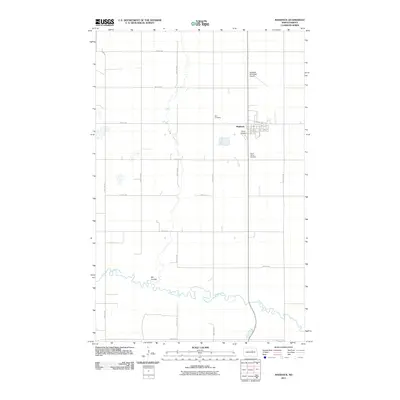 2011 Map of Maddock, 2011 Print