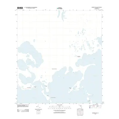 2012 Map of Madeira Bay, 2012 Print
