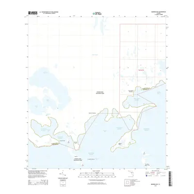 2015 Map of Madeira Bay, 2015 Print
