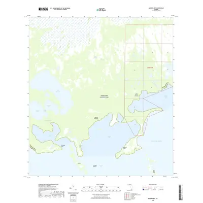 2018 Map of Madeira Bay, 2018 Print