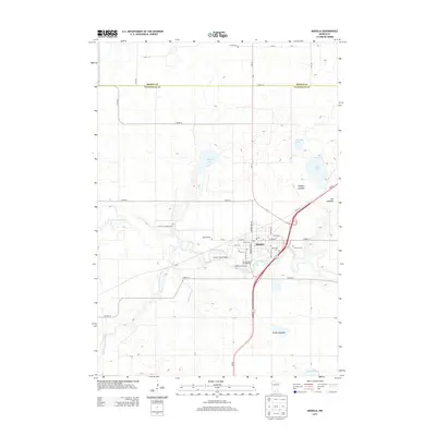 2013 Map of Madelia, 2013 Print