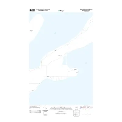 2013 Map of Madeline Island, 2013 Print