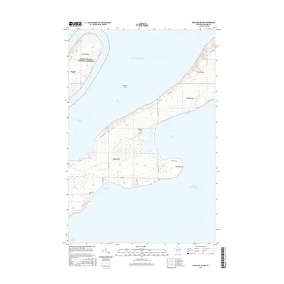 2015 Map of Madeline Island, 2015 Print