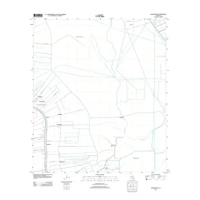 2012 Map of Madewood, 2012 Print