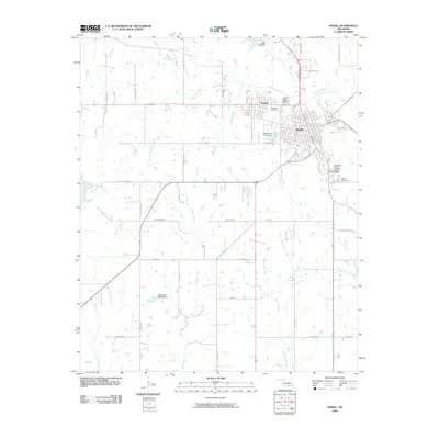 2009 Map of Madill, 2009 Print
