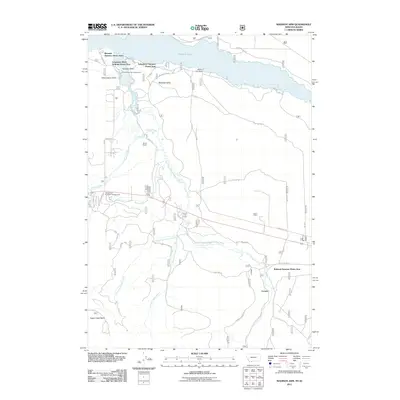 2011 Map of Madison Arm, 2011 Print
