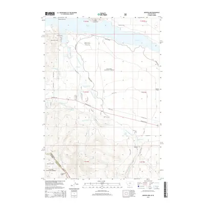 2014 Map of Madison Arm, 2014 Print