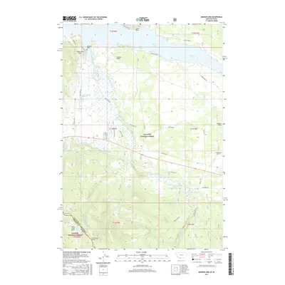 2017 Map of Madison Arm, 2017 Print