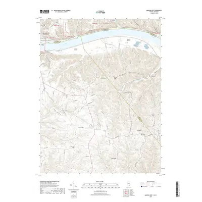 2019 Map of Madison East, 2019 Print