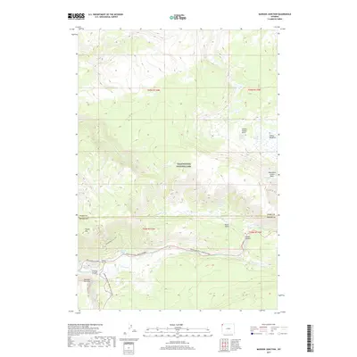 2017 Map of Madison Junction, 2017 Print