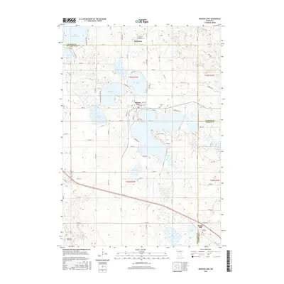 2016 Map of Madison Lake, 2016 Print