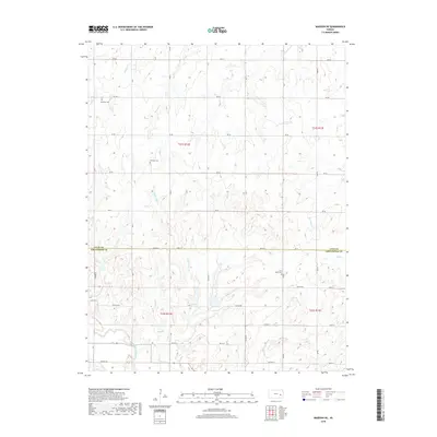 2018 Map of Madison NE, 2018 Print