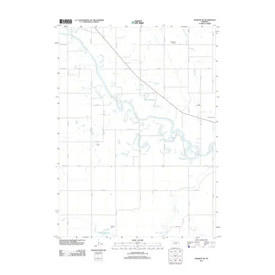 2011 Map of Madison NE, 2011 Print