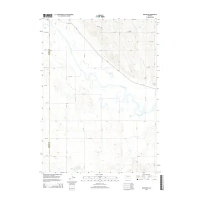 2014 Map of Madison NE, 2014 Print
