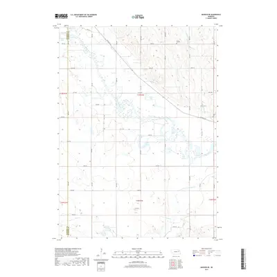 2017 Map of Madison NE, 2017 Print