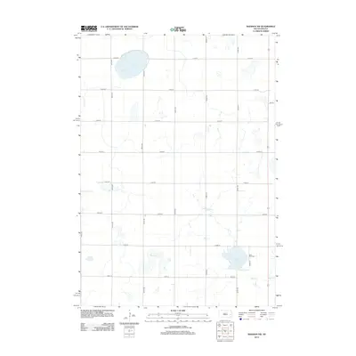 2012 Map of Madison NW, 2012 Print