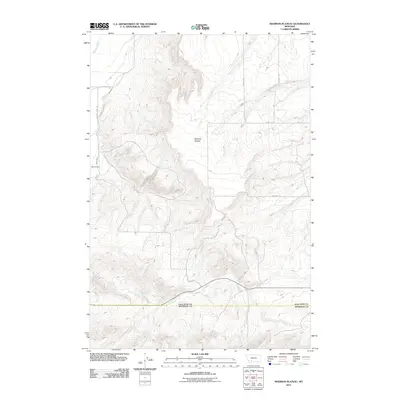 2011 Map of Madison Plateau, 2011 Print
