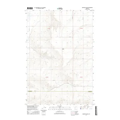 2017 Map of Madison Plateau, 2017 Print