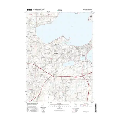 2016 Map of Madison West, 2016 Print