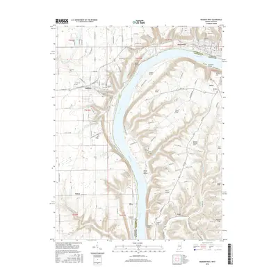 2016 Map of Madison West, 2016 Print