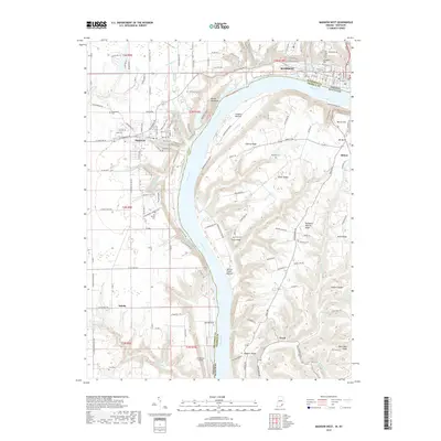 2019 Map of Madison West, 2019 Print