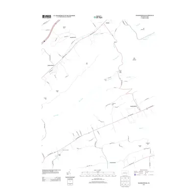 2013 Map of Madisonburg, 2013 Print