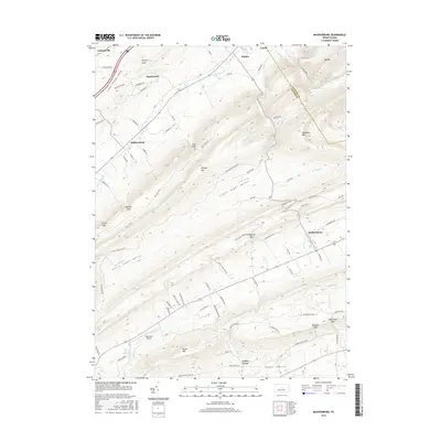 2016 Map of Madisonburg, 2016 Print