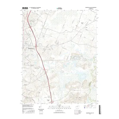 2016 Map of Madisonville East, 2016 Print