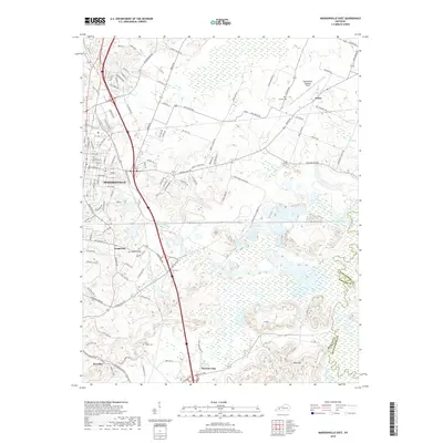 2019 Map of Madisonville East, 2019 Print