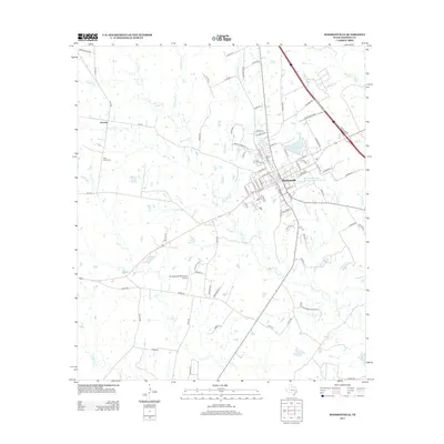 2013 Map of Madisonville, 2013 Print