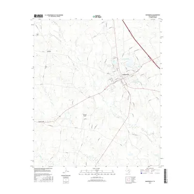 2016 Map of Madisonville, 2016 Print