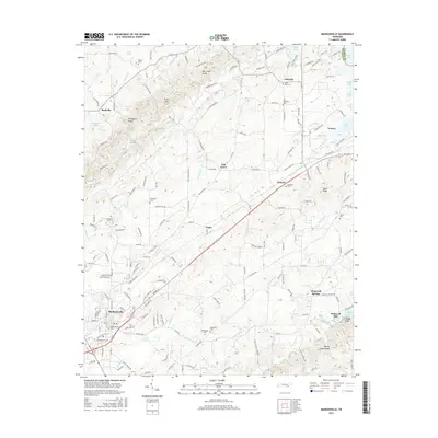 2016 Map of Madisonville, 2016 Print