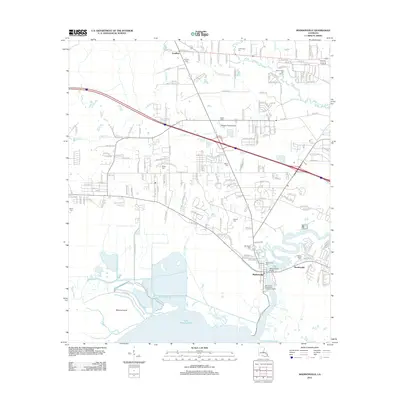 2012 Map of Madisonville, 2012 Print